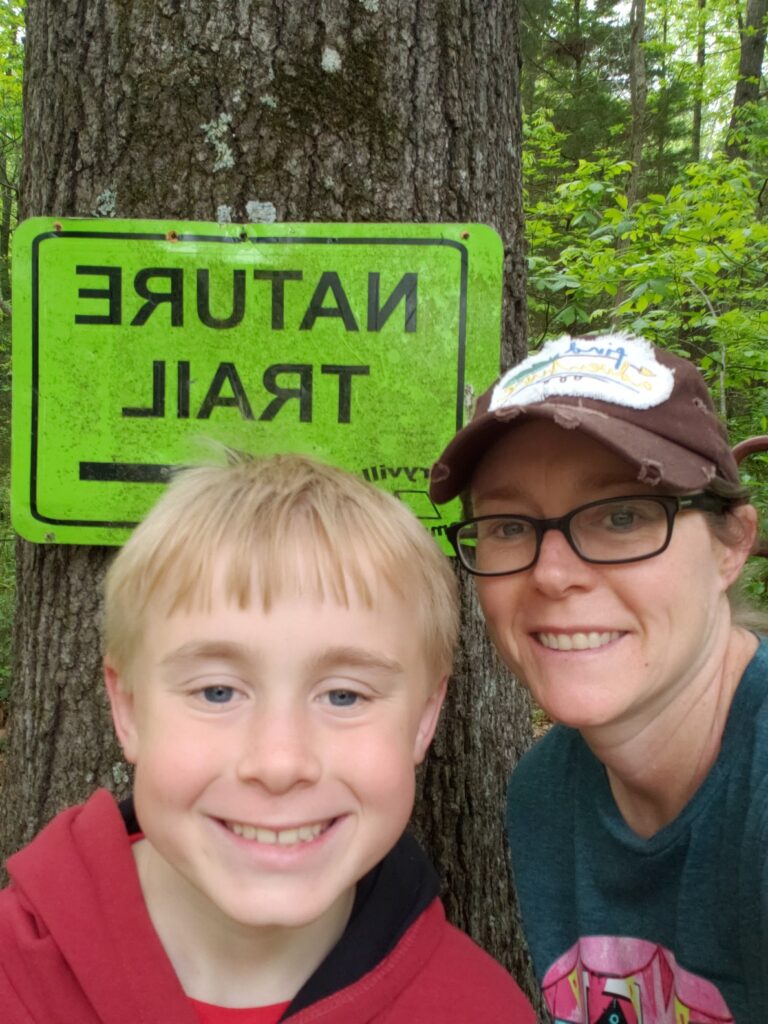 Nature trail hike